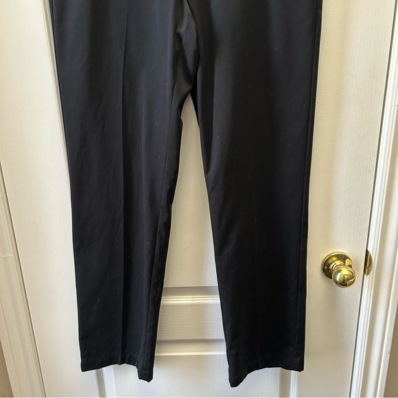 Haggar Men's Chino Pants Casual Cotton Black Size 32 - Picture 5 of 14
